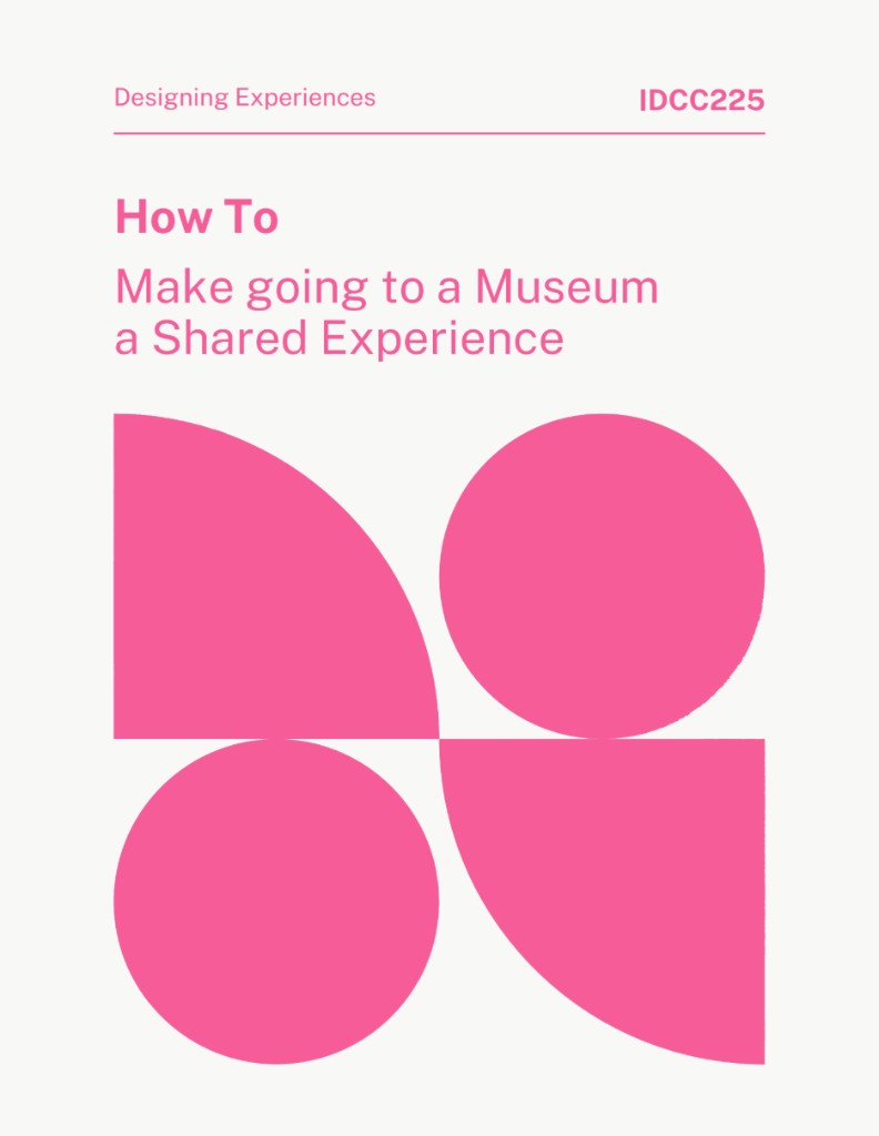 Cover: How to Make Going to a Museum a Shared Experience — IDCC225